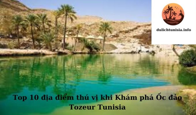 Top 10 địa điểm thú vị khi Khám phá Ốc đảo Tozeur Tunisia